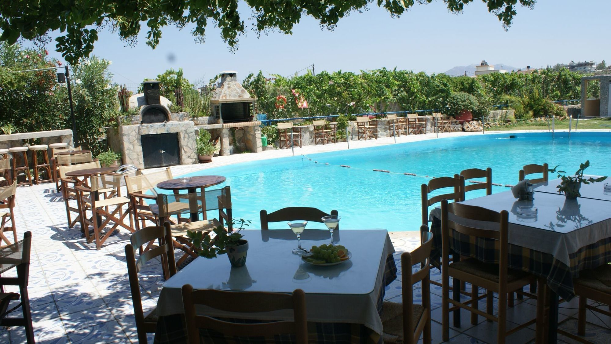 Roxani Hotel Amoudara Lasithiou レストラン 写真